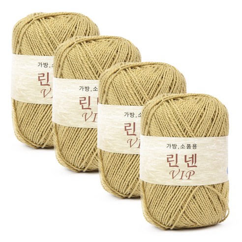 린넨 VIP 뜨개실 4p, 41번 파라오, 105m