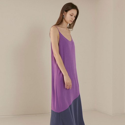 더센토르 OBLIQUE LINE SLIP 원피스 TC20SSOP02