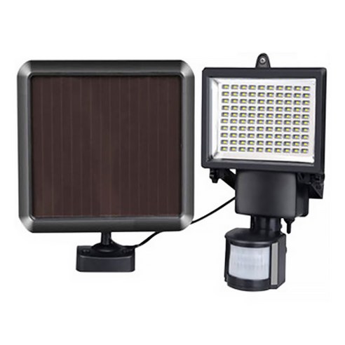 elcom 태양광 100LED 야외 투광등, 혼합색상