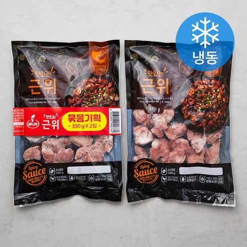 마니커 맛있는 근위 330g x 2p + 소스 100g x 2p (냉동), 1세트
