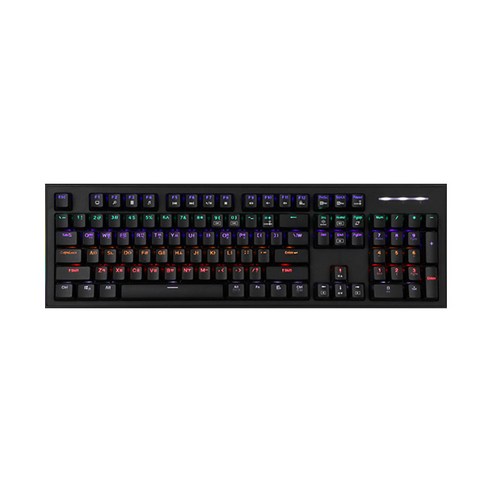 COX 교체축 사이드 RGB GTMX 게이밍 기계식 키보드 적축, CK01, 블랙