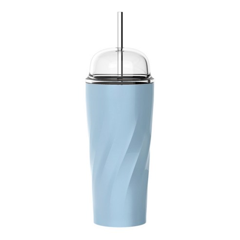 에지리 토핑 트위스트 텀블러, 그레이블루, 500ml