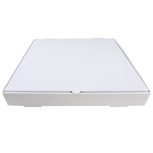 무지 사각 피자박스 345 x 345 mm, 화이트, 50개