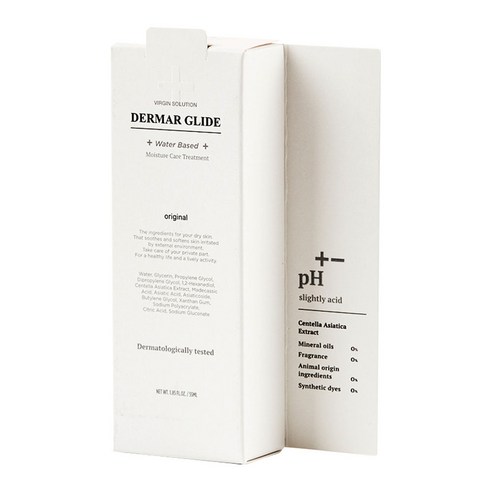 버진솔루션 더마 글라이드 수용성 러브 마사지젤 캡용기형, 55ml, 1개