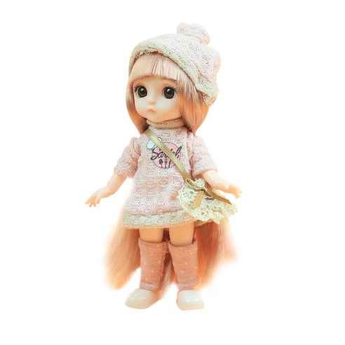 사리엘 셀러브리티즈 구체관절인형, 16cm, 제아, 1개