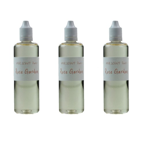 이앤 허센트 part1 디퓨저 리필액 3p, 로즈가든, 100ml