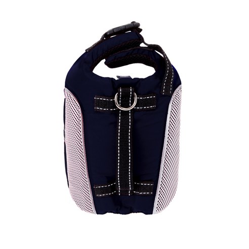 퍼피엔젤 반려동물 ANGIONE Refelecting Life Vest PA-SP002, 777 dark navy, 1개