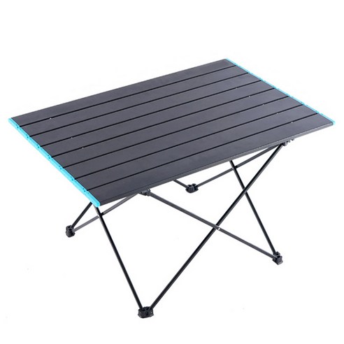 차박테이블  풀루 접이식 캠핑 테이블, 블랙