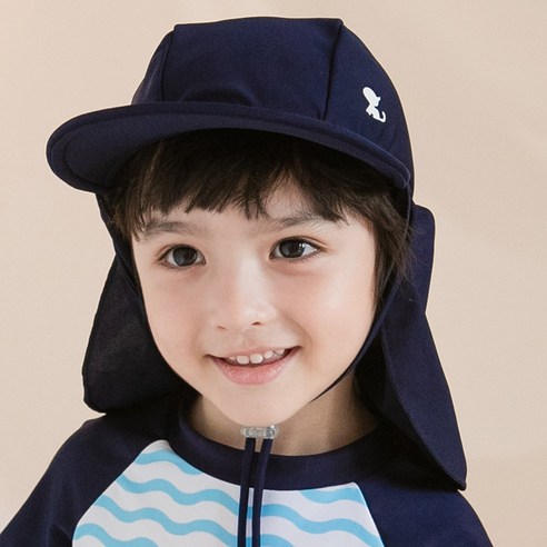 아이엠베베 UV차단 유아동 물놀이 플랩 캡