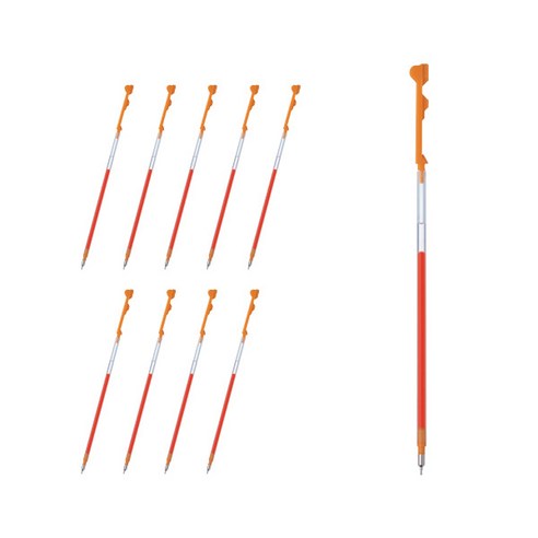 파이롯트 콜레토 리필심 0.3mm LHKRF-10C3, 오렌지, 10개