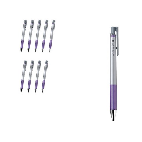 파이롯트 쥬스업 젤잉크펜 0.4mm LJP-20S4, 메탈릭바이올렛, 10개
