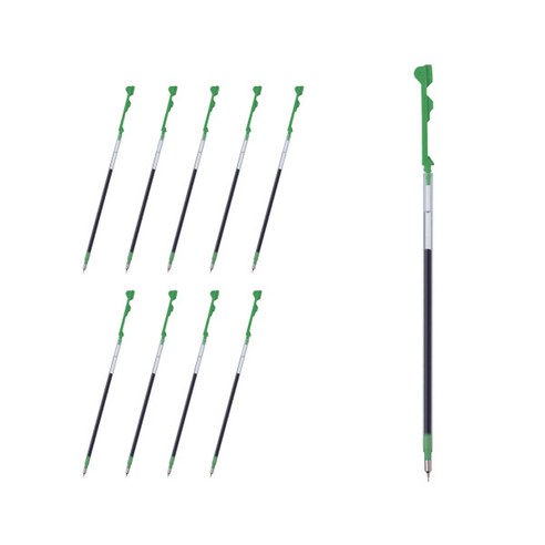 파이롯트 콜레토 리필심 0.3mm LHKRF-10C3, 애플그린, 10개