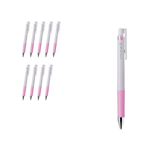 파이롯트 쥬스업 젤잉크펜 0.4mm, 파스텔핑크, 10개