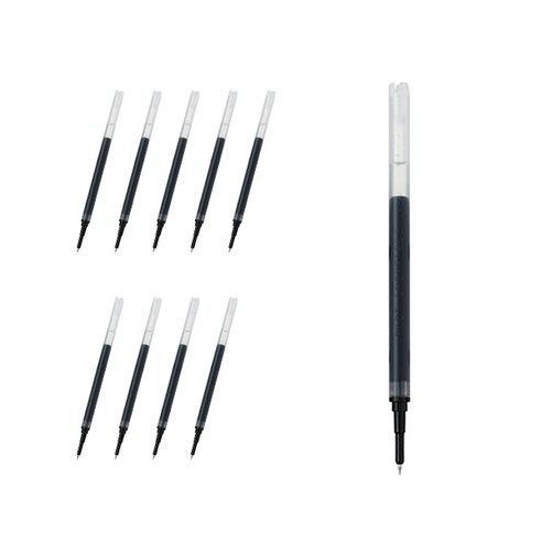 파이롯트 쥬스업 전용 리필심 0.5mm LP3RF12S5, 블랙, 10개
