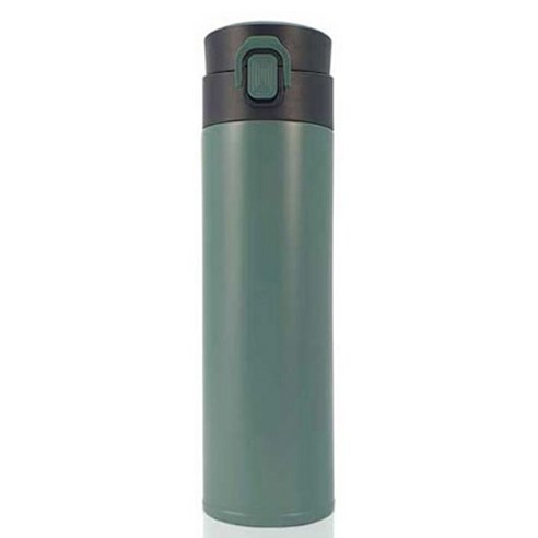 푸코 스텐 컬러 보온병, 그린, 350ml