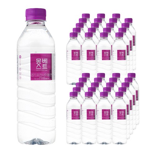 몽베스트 생수, 500ml, 40개