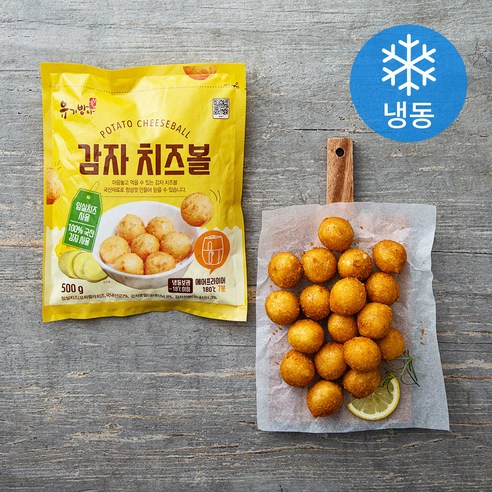 유기방아 감자 치즈볼 (냉동), 25g, 20개입, 1개