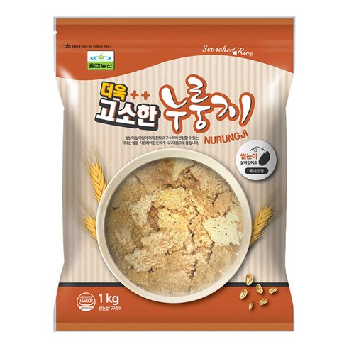 칠갑농산 더욱 고소한 누룽지, 3kg, 1개