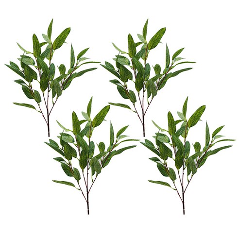 블럭마트 조화 유칼립투스 웨딩 꽃꽃이 4p, TYPE3