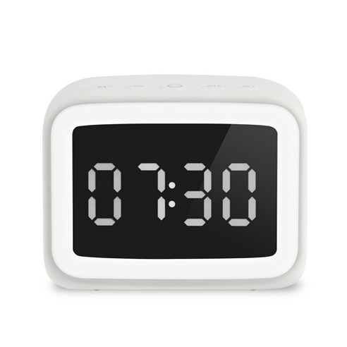 세련된 디자인과 놀라운 기능의 조화, 코시 미러 블루투스 스피커 라디오 알람시계 SP3472BT!