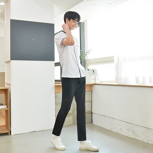 교보몰 남아용 스판 교복바지 하복