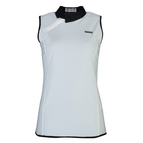 페라어스 여성용 사선 단추 민소매 골프 티셔츠 ATYJ5006M0