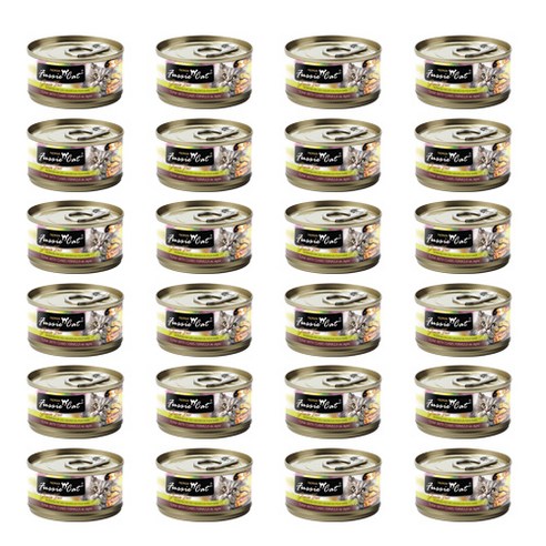 퍼시캣 전연령용 캣 프리미엄 주식캔, 80g, 참치+조개, 24개