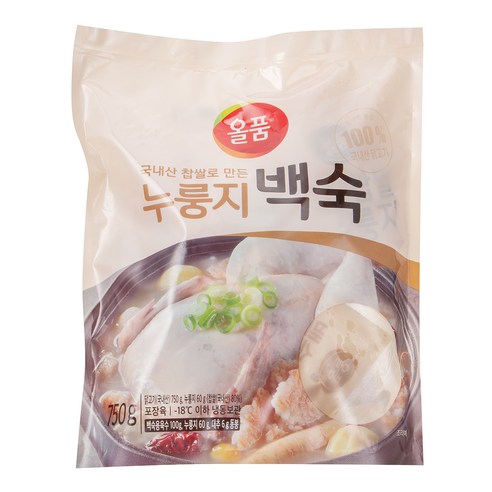 내 손으로 간편하게 만드는 보양식 [올품] 누룽지 백숙