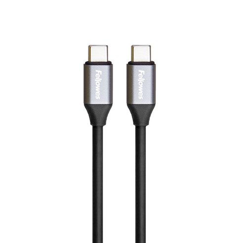 펠로우즈 USB 3.1 C타입 to C타입 충전 케이블 100W 1m, 블랙, 1개