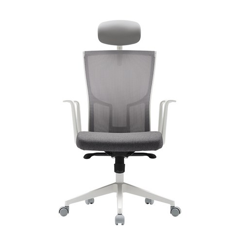 Sidiz T20 Tab Plus White Shell Mesh Chair TNB200HF, 1 ea, Dark Gray