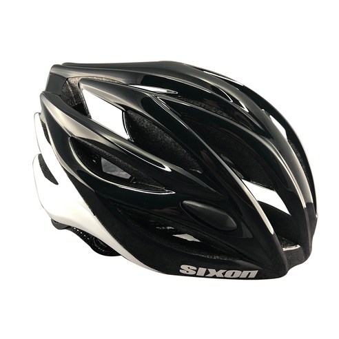 식스온 오리지널 헬멧, 검정 + 흰색 
승용완구