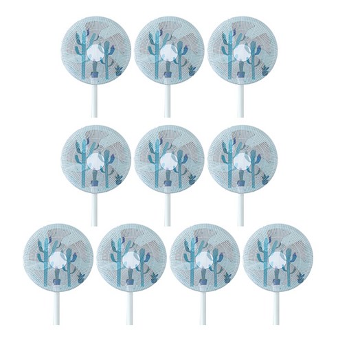 블럭마트 선풍기 안전 그물 커버 10p, TYPE 3, 10개