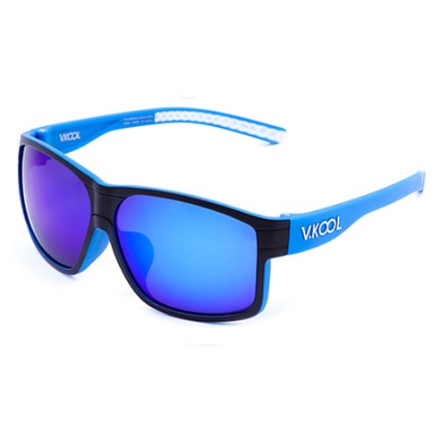 VKOOL 편광렌즈 선글라스 VK-2005 + 도수클립, 블루