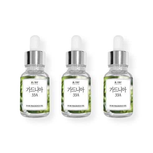 아제르퍼시픽 프래그런스 디퓨저 베이스오일 3p, 가드니아 33A, 30ml