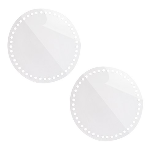 브랜드얀 아크릴 가방옆판 원형, 2개