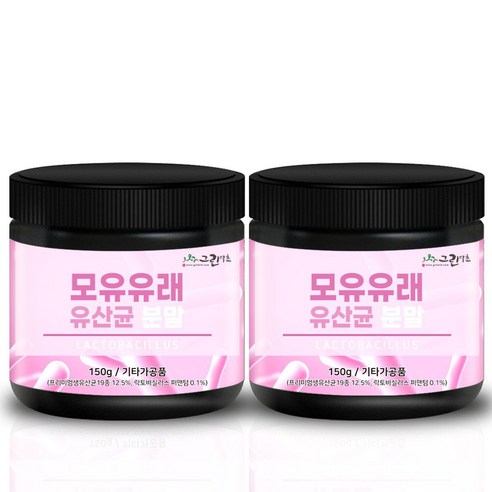 그린약초 모유유래 유산균 분말, 150g, 2개