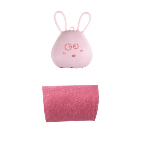 새코밍 스포츠 땀수건 40 x 40 cm + 캐릭터 보관함 핑크, 혼합색상, 1세트