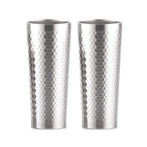 리본제이 이중 스텐 보온보냉 냉장고컵 510ml, 2개
