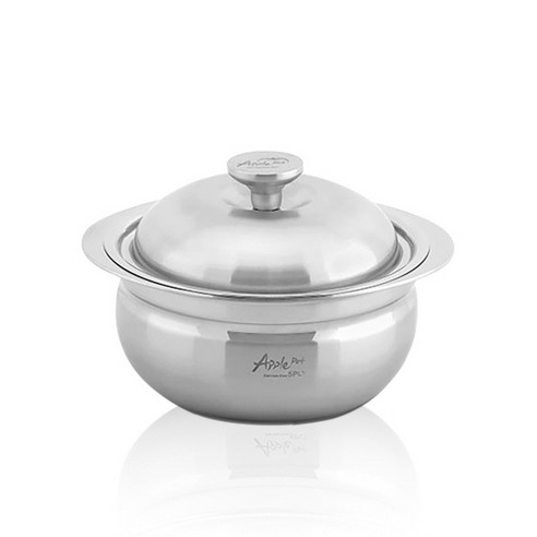 크로벨 애플팟 인덕션 스텐 통5중 양수냄비, 16cm 통5중냄비 Best Top5