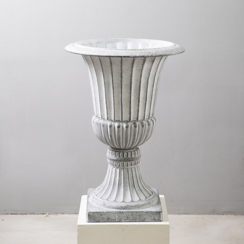 마쉬매리골드 FRP 러버플랜터 화분 01, CONCRETE