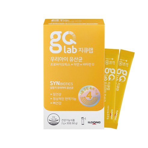 지큐랩 일동제약 우리아이 유산균, 2g, 30개