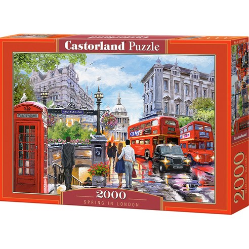 캐스토랜드 런던의 봄 직소퍼즐 CS200788, 2000피스, 혼합색상