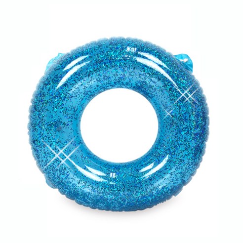 스윔어바웃 키즈 반짝이 원형 튜브 PF32, 블루, 1개