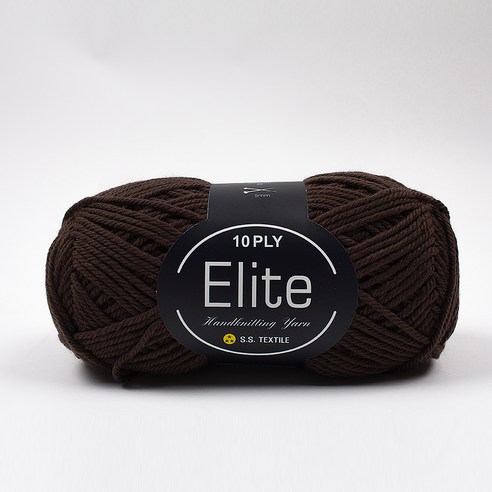 야나 엘리트 울 뜨개실 4p, 1012 코코아