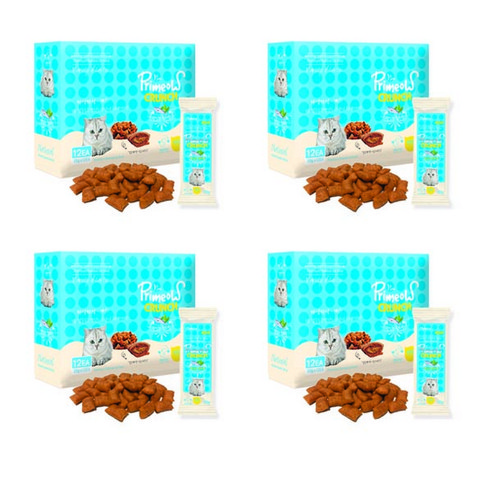 프리미요 크런치 고양이간식 20g x 12p, 참치, 1세트