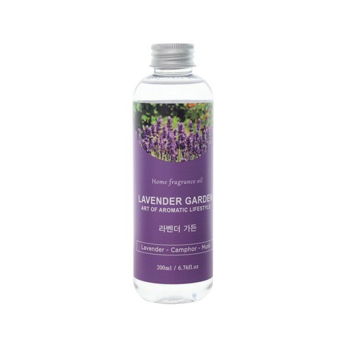 아로마코 디퓨저 리필오일, 라벤더가든, 1개, 200ml