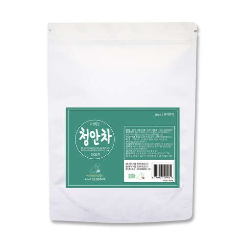 아이앤티 자연한잔 청안차 대용량 삼각티백, 1.2g, 100개입, 1개