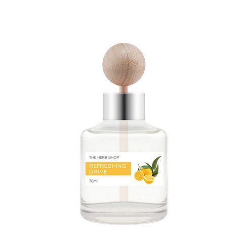 향기마을 차량용 내추럴 디퓨저 70ml, 리프레싱드라이브, 1개