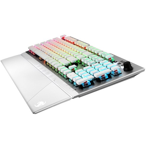 로캣 VULCAN 122 AIMO 적축 한글 게이밍 유선키보드, 단일상품, 혼합색상