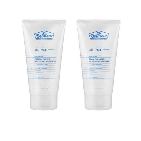 닥터벨머 데일리리페어 폼 클렌저, 150ml, 2개